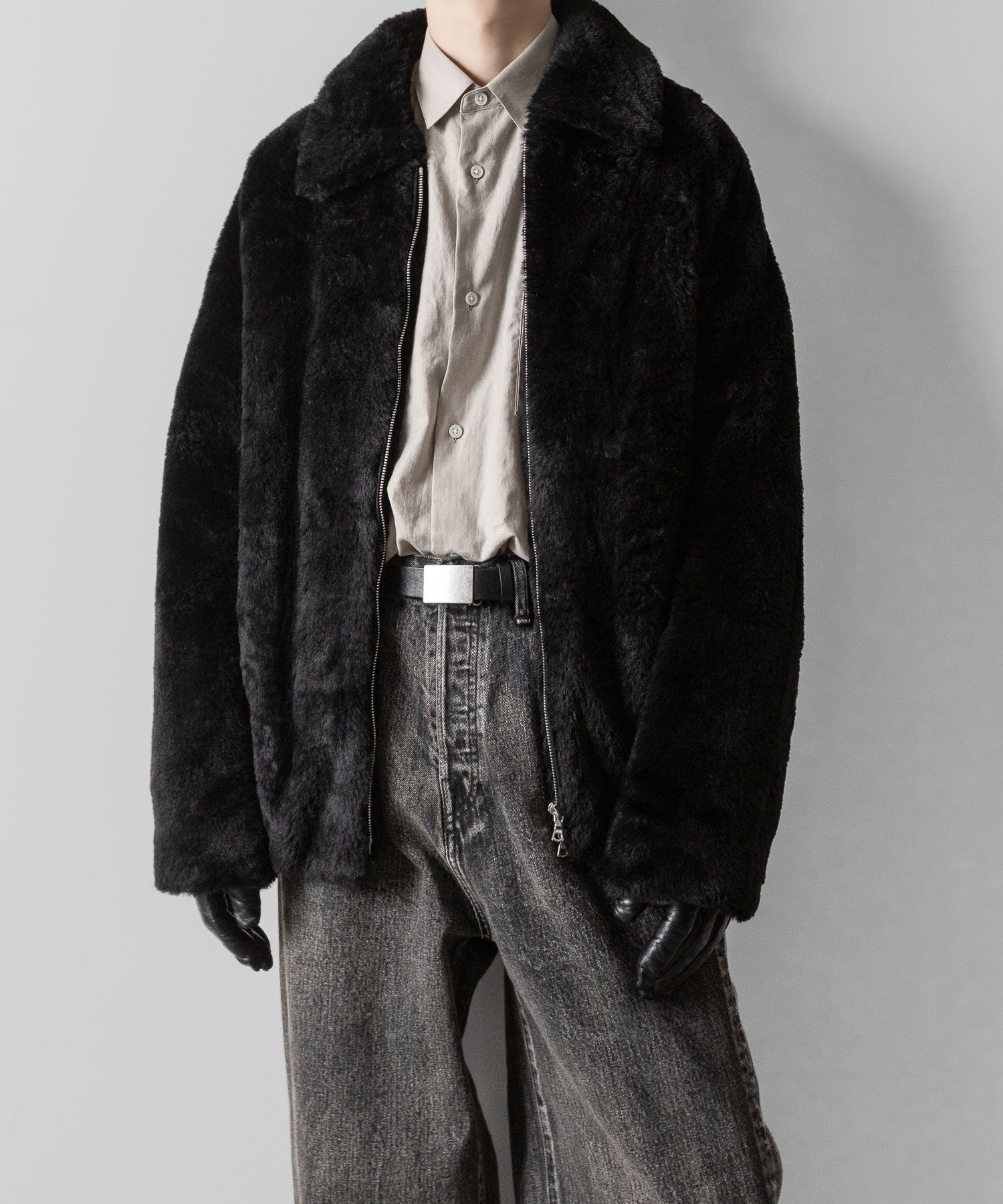 ssstein(シュタイン)のTWIST SEAM BAGGY VINTAGE DENIM JEANS - BLACKの公式通販サイトsession福岡セレクトショップ