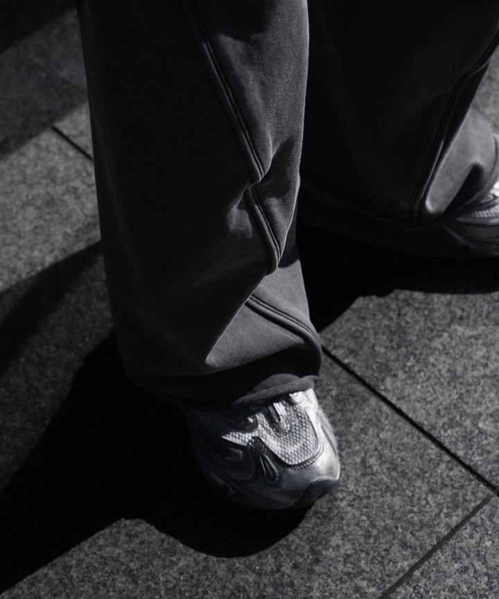 KANEMASA PHIL. カネマサフフィル36G FINE SWEAT DRAPING EASY PANTSのCHARCOAL PIGMENT公式通販サイトsession福岡セレクトショップ