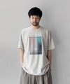 【ssstein】OVERSIZED PRINT TEE [REF] - BEIGE