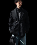 画像をギャラリービューアに読み込む, ssstein(シュタイン)のSHRUNK NYLON OVERSIZED FLIGHT JACKET - BLACKの公式通販サイトsession福岡セレクトショップ

