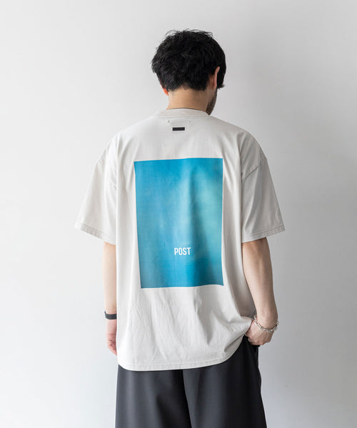 【stein】シュタイン テンセルTシャツ サイズS ホワイト 19SSTシャツ/カットソー(半袖/袖なし)