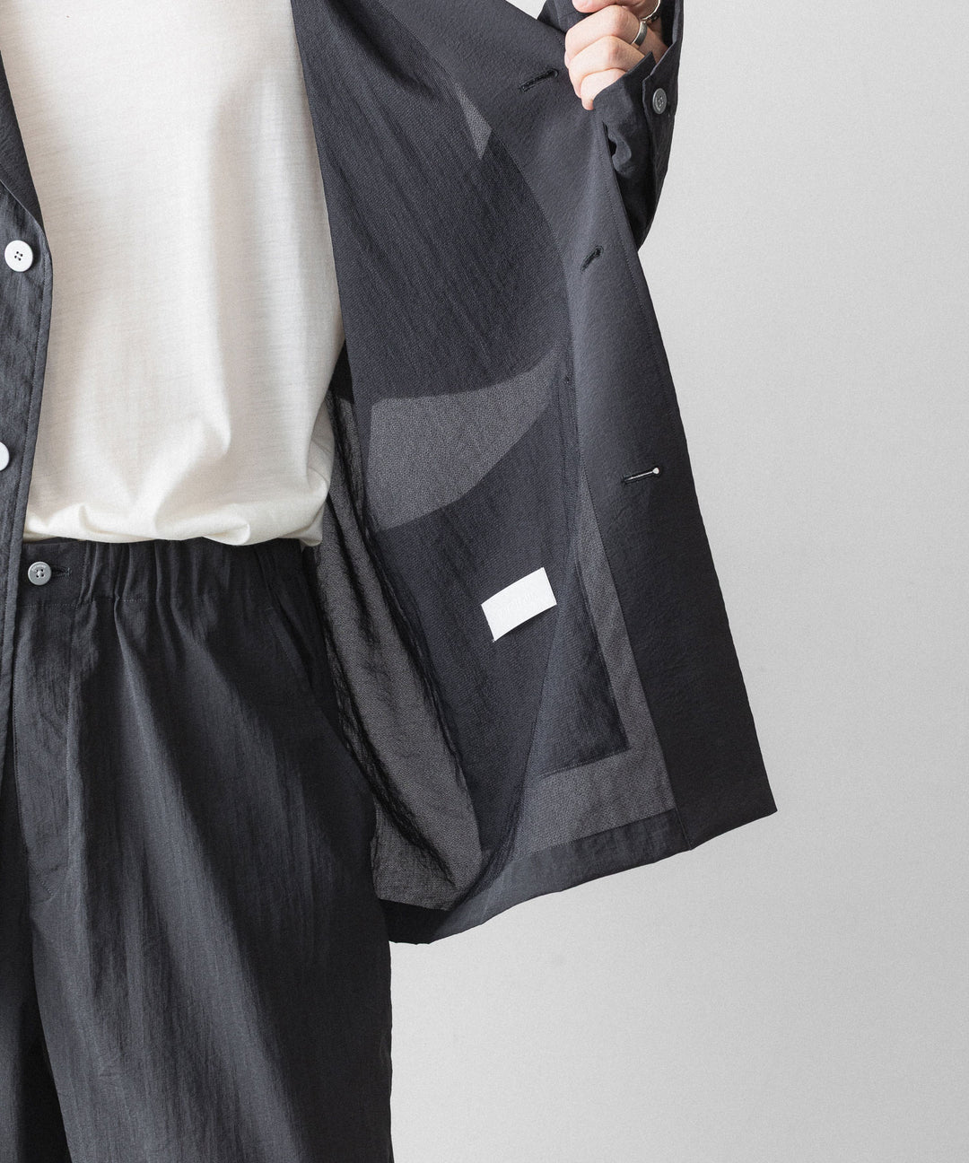paratrait-パラトレイトのBARK SKIN JACKETのCHARCOAL公式通販サイトsession福岡セレクトショップ