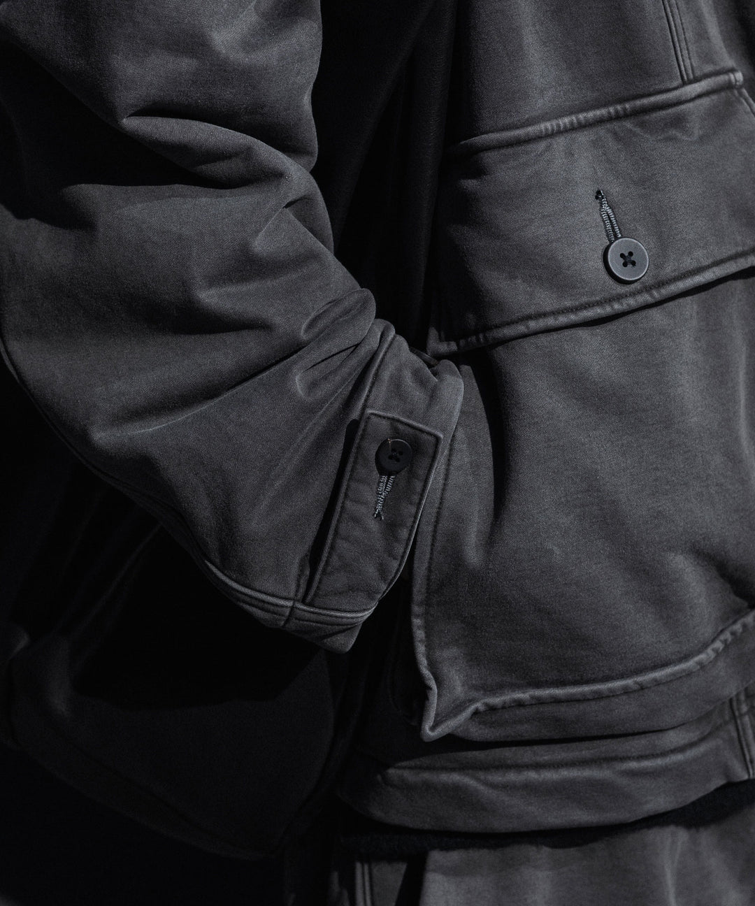KANEMASA PHIL. カネマサフフィル36G FINE SWEAT WORK JACKETのCHARCOAL PIGMENT公式通販サイトsession福岡セレクトショップ