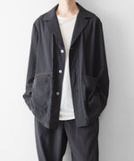 画像をギャラリービューアに読み込む, paratrait-パラトレイトのBARK SKIN JACKETのCHARCOAL公式通販サイトsession福岡セレクトショップ
