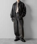 画像をギャラリービューアに読み込む, ssstein(シュタイン)のTWIST SEAM BAGGY VINTAGE DENIM JEANS - BLACKの公式通販サイトsession福岡セレクトショップ
