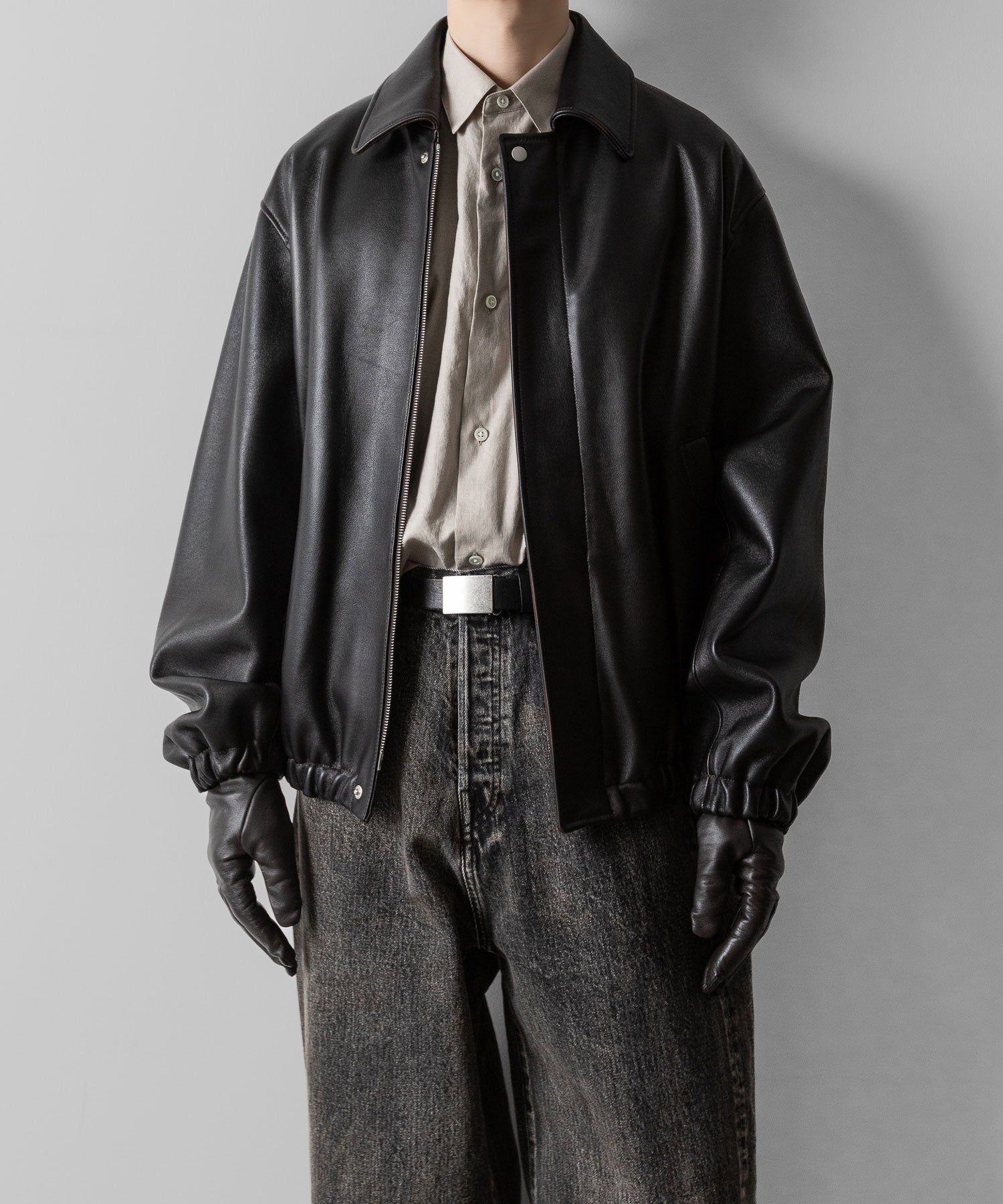 ssstein(シュタイン)のLEATHER ZIP SHORT JACKET - DARK BROWNの公式通販サイトsession福岡セレクトショップ