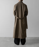 画像をギャラリービューアに読み込む, ssstein(シュタイン)の24AWコレクション OVERSIZED DOCKING DOUBLE BREASTED COAT - DARK BEIGE 公式通販サイトsession福岡セレクトショップ
