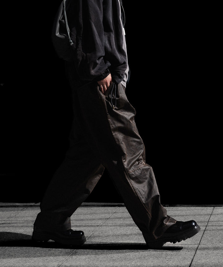 ANTHEM A アンセムエー WAX COATING NO-BRAINER PANTSのBROWN 公式通販サイトsession福岡セレクトショップ