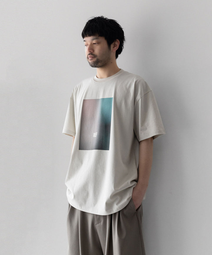 ssstein(シュタイン)のOVERSIZED PRINT TEE [REF] - BEIGEの公式通販サイトsession福岡セレクトショップ
