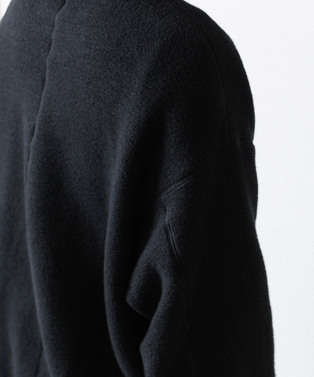 phebus- フィーバスのREVERSIBLE JERSEY JUMPERのBLACK公式通販サイトsession福岡セレクトショップ