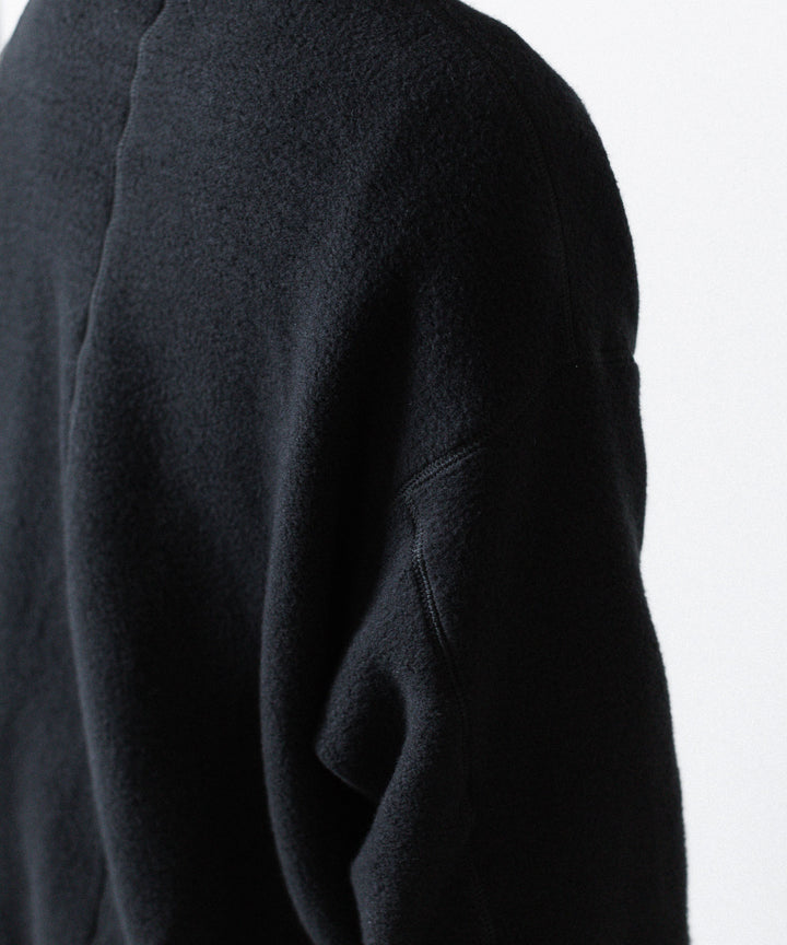 phebus- フィーバスのREVERSIBLE JERSEY JUMPERのBLACK公式通販サイトsession福岡セレクトショップ