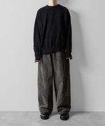 画像をギャラリービューアに読み込む, ssstein(シュタイン)のOVERSIZED REBUILD SWEAT LS - BLACKの公式通販サイトsession福岡セレクトショップ
