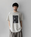 【ssstein】OVERSIZED PRINT TEE [SUBTLETY] - BEIGE