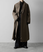 画像をギャラリービューアに読み込む, ssstein(シュタイン)の24AWコレクション OVERSIZED DOCKING DOUBLE BREASTED COAT - DARK BEIGE 公式通販サイトsession福岡セレクトショップ
