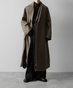 ssstein(シュタイン)の24AWコレクション OVERSIZED DOCKING DOUBLE BREASTED COAT - DARK BEIGE 公式通販サイトsession福岡セレクトショップ