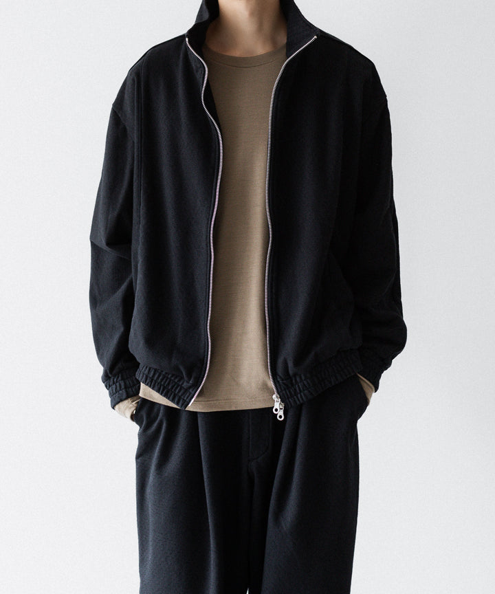 KANEMASA PHIL. カネマサフィル 36G NEEDLE PUNCH PIPING BLOUSONのBLACK 公式通販サイトsession福岡セレクトショップ 