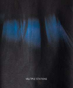 stein(シュタイン)の23SSコレクションのPRINT TEE (MERCERISED COTTON) [BLUE] のBLUE GREY