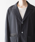画像をギャラリービューアに読み込む, paratrait-パラトレイトのBARK SKIN JACKETのCHARCOAL公式通販サイトsession福岡セレクトショップ

