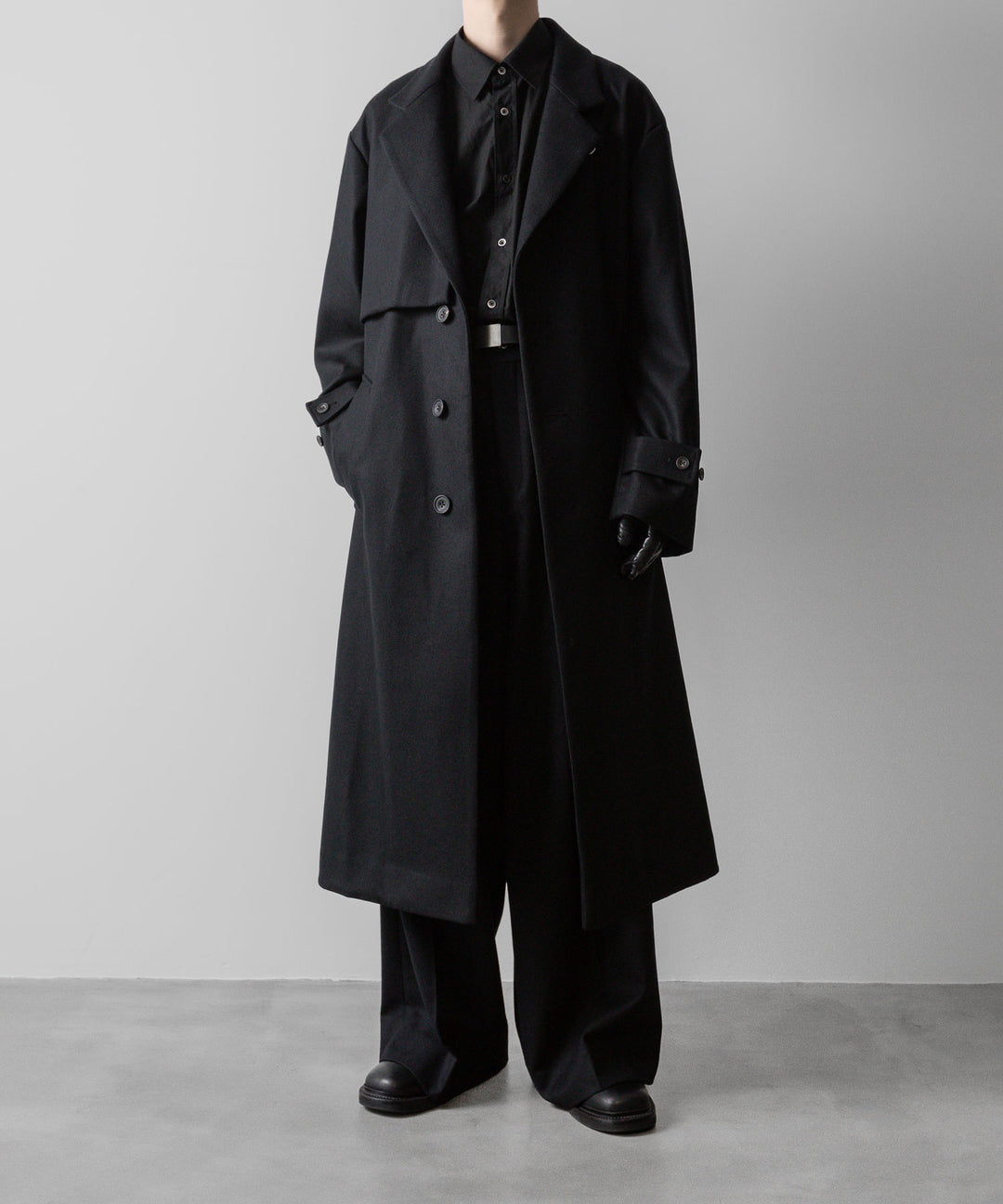ssstein(シュタイン)の24AWコレクション LAY CHESTER COAT - BLACK 公式通販サイトsession福岡セレクトショップ