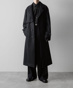 ssstein(シュタイン)の24AWコレクション LAY CHESTER COAT - BLACK 公式通販サイトsession福岡セレクトショップ