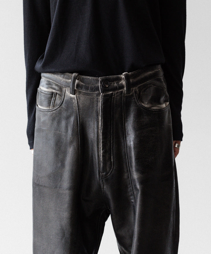 SUBLATIONS サブレーションズのCRACKING COATED WIDE PANTSのWHITE BASE 公式通販サイトsession福岡セレクトショップ