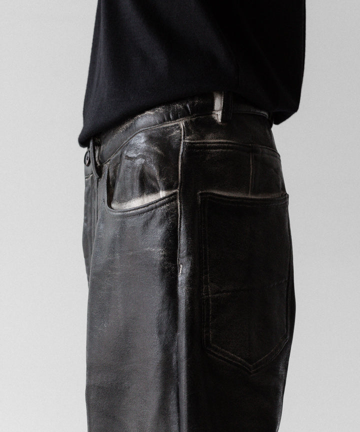 SUBLATIONS サブレーションズのCRACKING COATED WIDE PANTSのWHITE BASE 公式通販サイトsession福岡セレクトショップ