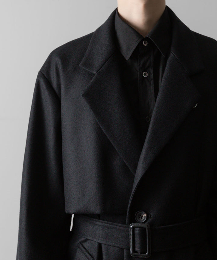 ssstein(シュタイン)の24AWコレクション LAY CHESTER COAT - BLACK 公式通販サイトsession福岡セレクトショップ