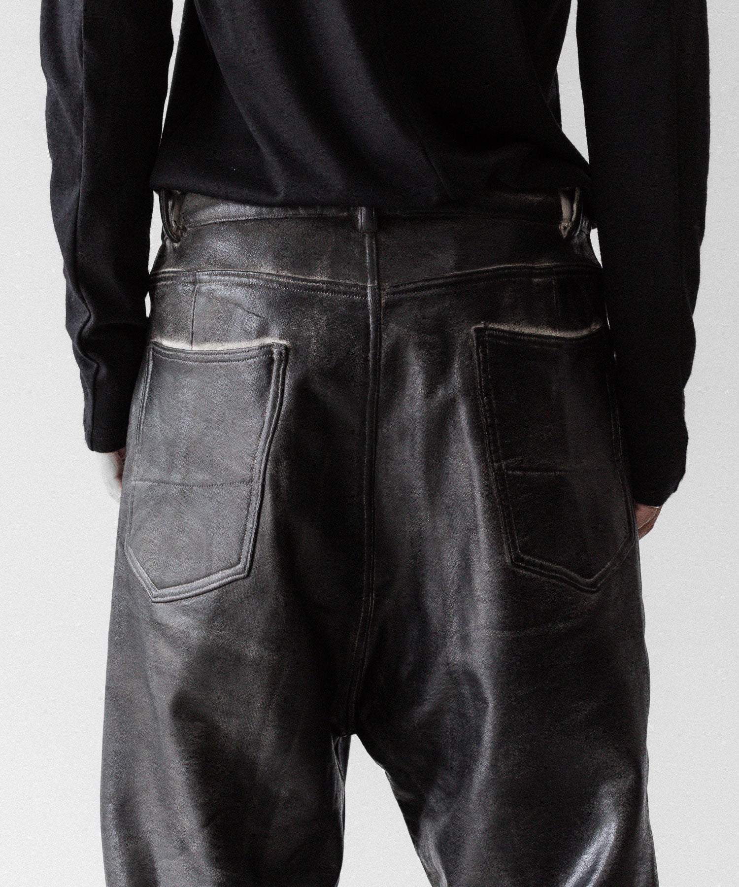 SUBLATIONS サブレーションズのCRACKING COATED WIDE PANTSのWHITE BASE 公式通販サイトsession福岡セレクトショップ