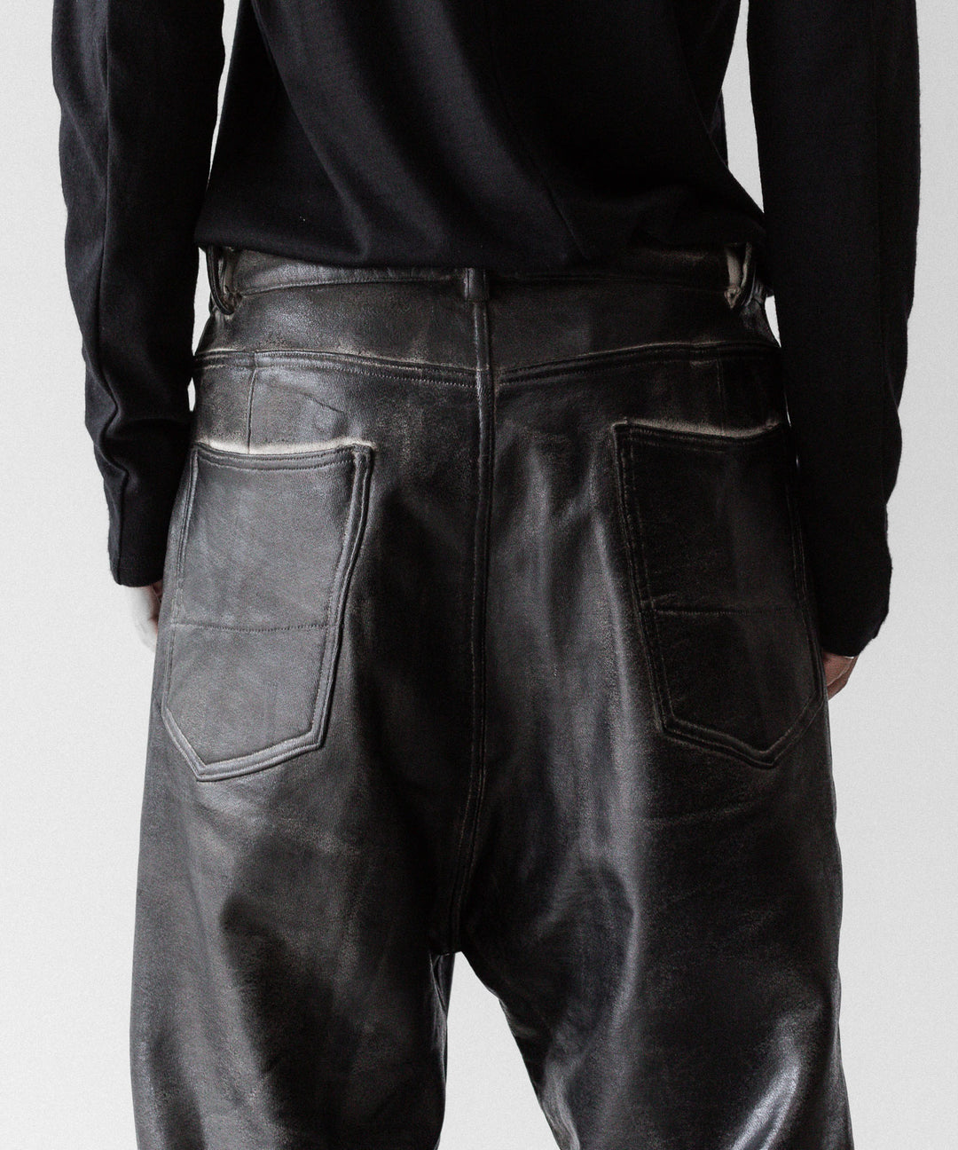 SUBLATIONS サブレーションズのCRACKING COATED WIDE PANTSのWHITE BASE 公式通販サイトsession福岡セレクトショップ