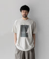 【ssstein】OVERSIZED PRINT TEE [NUANCE] - BEIGE