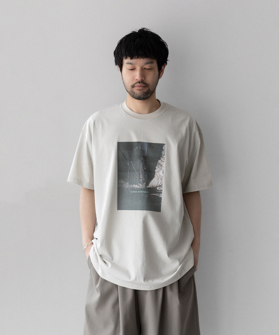 ssstein(シュタイン)のOVERSIZED PRINT TEE [NUANCE] - BEIGEの公式通販サイトsession福岡セレクトショップ