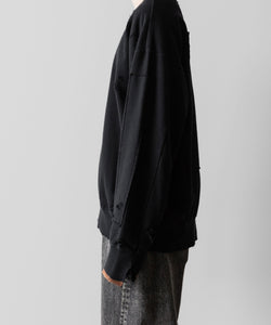 ssstein(シュタイン)のOVERSIZED REBUILD SWEAT LS - BLACKの公式通販サイトsession福岡セレクトショップ