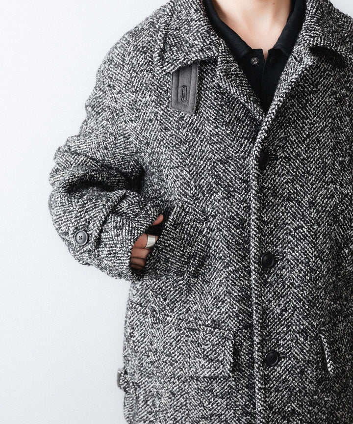 【UJOH】FUNCTIONAL MID BLOUSON - LIGHT GRAY