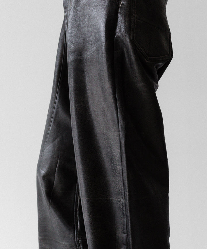 SUBLATIONS サブレーションズのCRACKING COATED WIDE PANTSのWHITE BASE 公式通販サイトsession福岡セレクトショップ