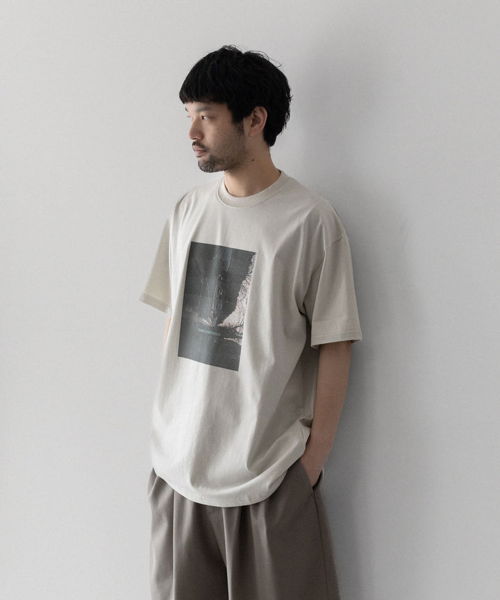 ssstein(シュタイン)のOVERSIZED PRINT TEE [NUANCE] - BEIGEの公式通販サイトsession福岡セレクトショップ