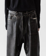 画像をギャラリービューアに読み込む, SUBLATIONS サブレーションズのCRACKING COATED WIDE PANTSのWHITE BASE 公式通販サイトsession福岡セレクトショップ
