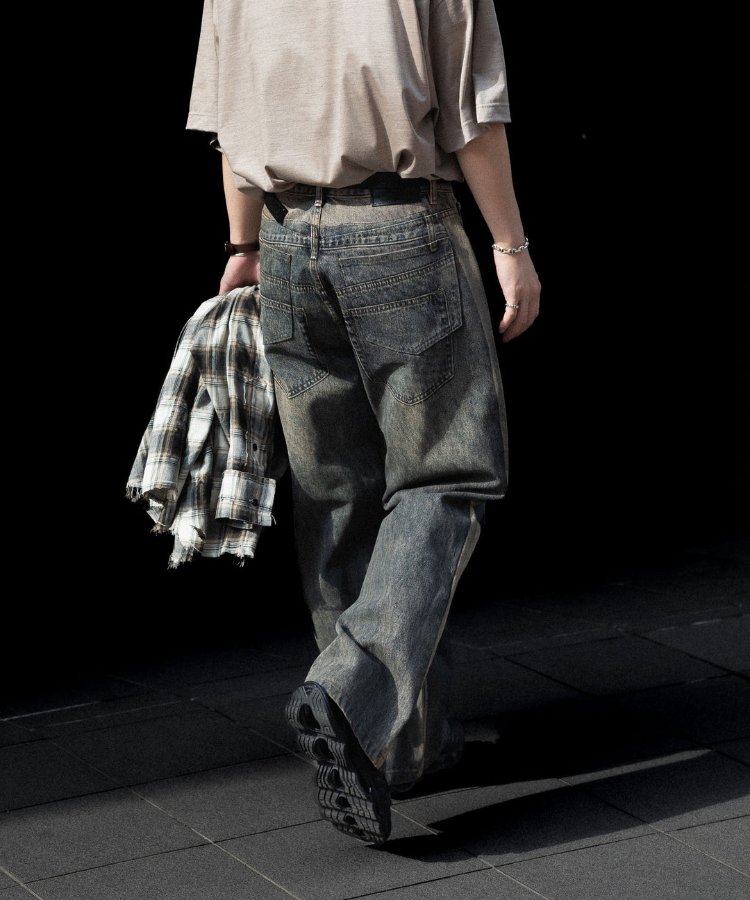 CODA -コーダのGREY ACID WASH DUAL EXPOSURE BREAK CUT FLARED JEANSのGREY ACID WASH公式通販サイトsession福岡セレクトショップ