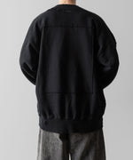 画像をギャラリービューアに読み込む, ssstein(シュタイン)のOVERSIZED REBUILD SWEAT LS - BLACKの公式通販サイトsession福岡セレクトショップ
