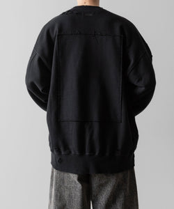 ssstein(シュタイン)のOVERSIZED REBUILD SWEAT LS - BLACKの公式通販サイトsession福岡セレクトショップ