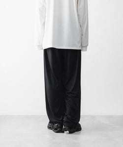 ssstein / シュタイン】WIDE TAPERED PANTS - BLACK | 公式通販サイト