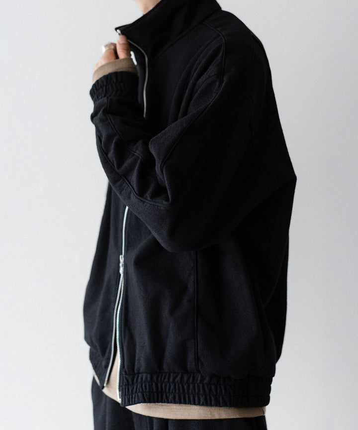 KANEMASA PHIL. カネマサフィル 36G NEEDLE PUNCH PIPING BLOUSONのBLACK 公式通販サイトsession福岡セレクトショップ 