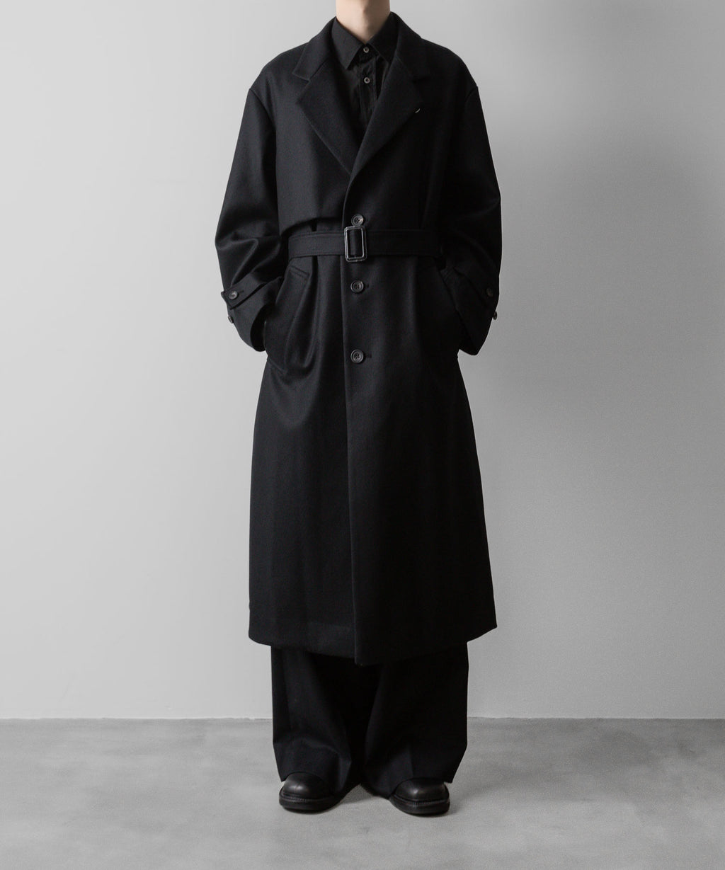 ssstein(シュタイン)の24AWコレクション LAY CHESTER COAT - BLACK 公式通販サイトsession福岡セレクトショップ