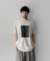 【ssstein】OVERSIZED PRINT TEE [TWIST] - BEIGE