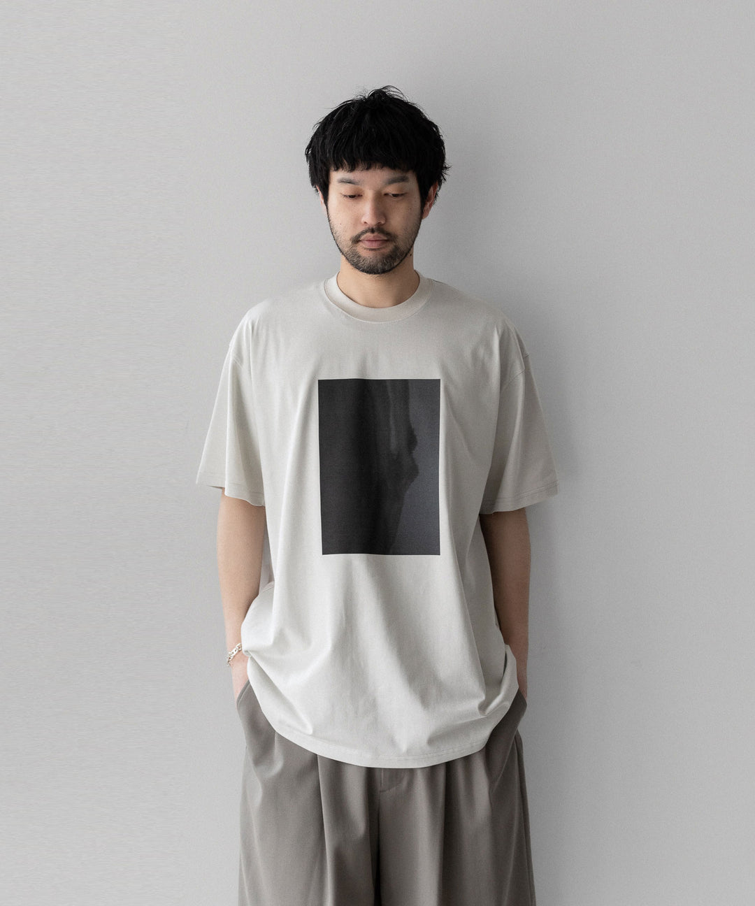 ssstein(シュタイン)のOVERSIZED PRINT TEE [TWIST] - BEIGEの公式通販サイトsession福岡セレクトショップ