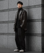 画像をギャラリービューアに読み込む, ssstein(シュタイン)の24AWコレクション LEATHER DOUBLE BRESTED JACKET - DARK BROWN 公式通販サイトsession福岡セレクトショップ
