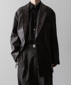 ssstein(シュタイン)の24AWコレクション OVERSIZED STANDARD SHIRT - BLACK 公式通販サイトsession福岡セレクトショップ