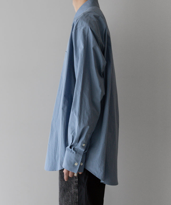stein(シュタイン)の24SSコレクションOVERSIZED STANDARD SHIRTのBLUE