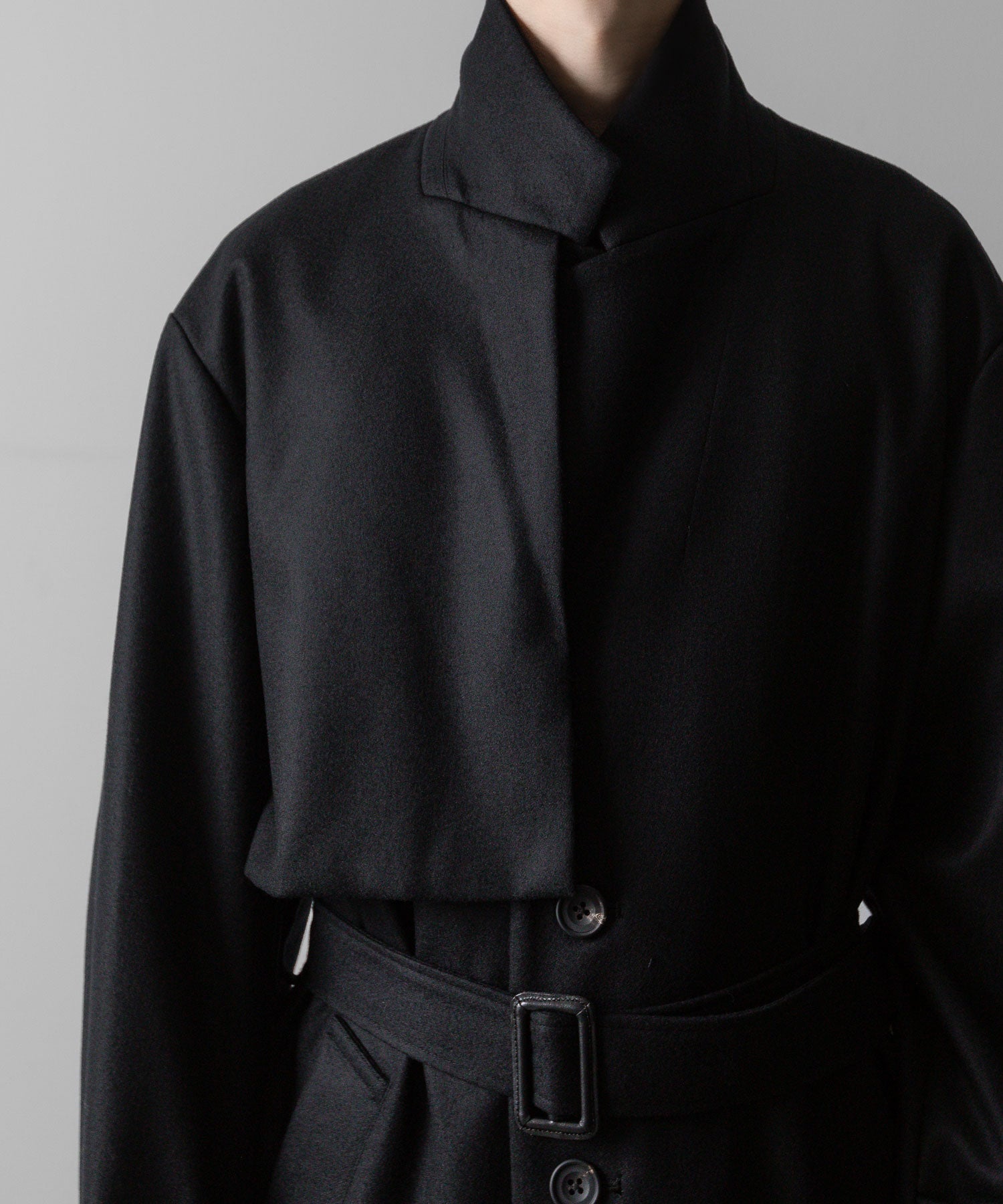 ssstein(シュタイン)の24AWコレクション LAY CHESTER COAT - BLACK 公式通販サイトsession福岡セレクトショップ