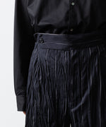 画像をギャラリービューアに読み込む, 【UJOH】SIDE BELT SHORT PNT - NAVY STRIPE
