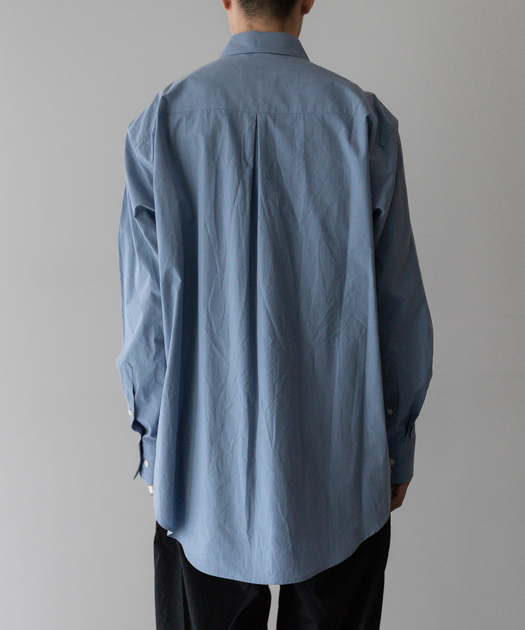 stein(シュタイン)の24SSコレクションOVERSIZED STANDARD SHIRTのBLUE